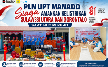 PLN UPT Manado Siaga Amankan Kelistrikan Sulawesi Utara dan Gorontalo Saat HUT RI ke-81