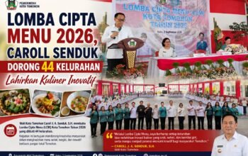 Lomba Cipta Menu 2026, Caroll Senduk Dorong 44 Kelurahan Lahirkan Kuliner Inovatif