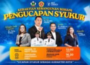 KKR Pengucapan Syukur Digelar di Tomohon, Usung Tema “Ucapan Syukur sebagai Karakter Kota”