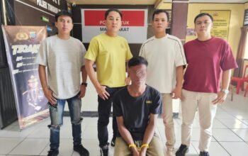 Polsek Tomohon Tengah Tangkap Terduga Pelaku Pencurian HP di Paslaten