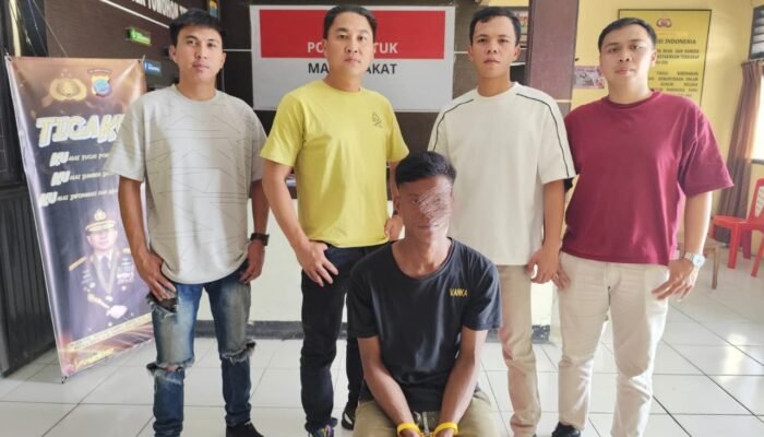 Polsek Tomohon Tengah Tangkap Terduga Pelaku Pencurian HP di Paslaten