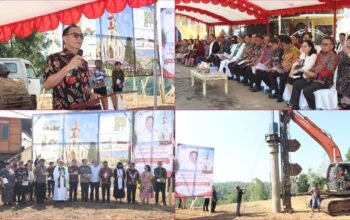 Pengucapan Syukur Tomohon Dirangkaikan Pencanangan Pembangunan Gedung Gereja GMIM Elim Pinaras