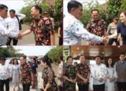 Gubernur Yulius Bersilaturahmi di Kediaman Wali Kota Tomohon Saat Pengucapan Syukur