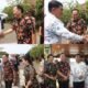 Gubernur Yulius Bersilaturahmi di Kediaman Wali Kota Tomohon Saat Pengucapan Syukur