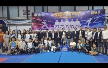 Kontingen Kejari Tomohon Raih Juara Umum Ketiga Kajati Sulut Cup V