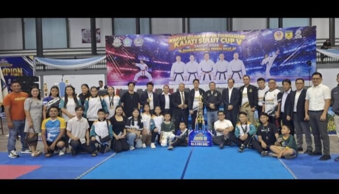 Kontingen Kejari Tomohon Raih Juara Umum Ketiga Kajati Sulut Cup V