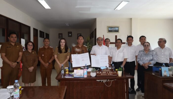 Pemkot Tomohon dan Sinode GMIM Sepakati Optimalisasi Kawasan Strategis Pusat Kota