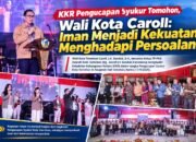 KKR Pengucapan Syukur Tomohon, Wali Kota Caroll: Iman Menjadi Kekuatan Menghadapi Persoalan
