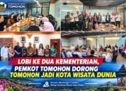 Lobi ke Dua Kementerian, Pemkot Tomohon Dorong Tomohon Jadi Kota Wisata Dunia