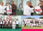 Harlah Kejaksaan ke-81 di Sulut, Kajati Apresiasi Atlet Berprestasi dan Santuni 43 Purnaja