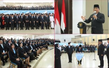 Gubernur Yulius Lantik 318 Pejabat Fungsional, Tekankan Integritas dan Percepatan Kinerja ASN