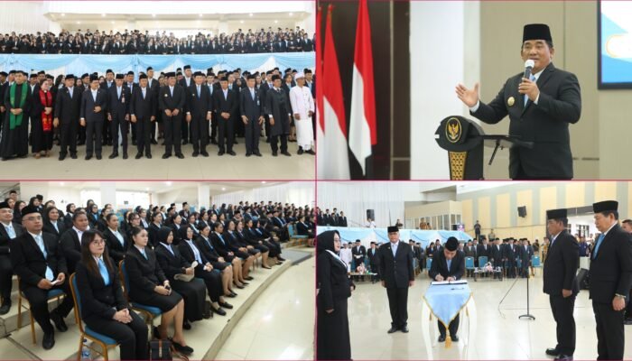 Gubernur Yulius Lantik 318 Pejabat Fungsional, Tekankan Integritas dan Percepatan Kinerja ASN