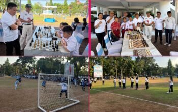 Semarak HUT ke-62 Sulut, Antar-SKPD Adu Sportivitas Lewat Futsal, Voli, Kasti dan Catur
