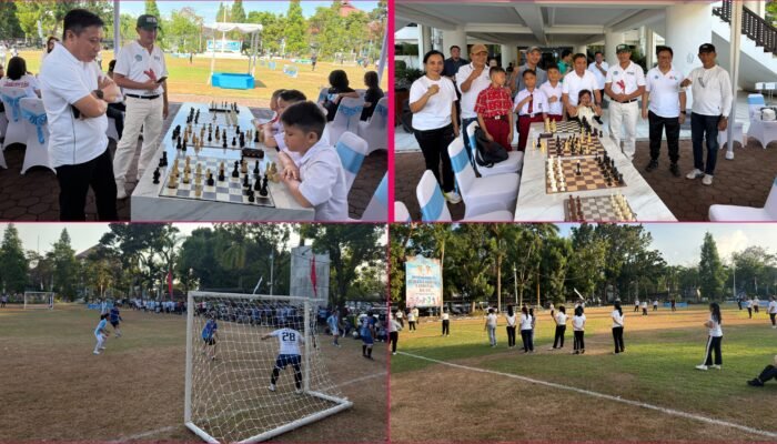 Semarak HUT ke-62 Sulut, Antar-SKPD Adu Sportivitas Lewat Futsal, Voli, Kasti dan Catur