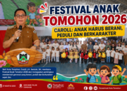 Festival Anak Tomohon 2026, Caroll: Anak Harus Berani, Peduli dan Berkarakter