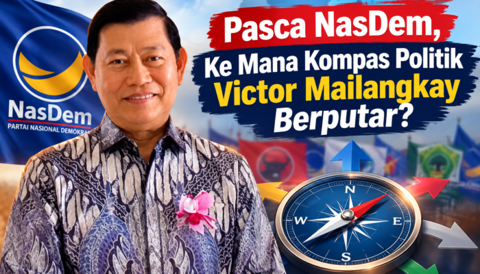 Pasca NasDem, Ke Mana Kompas Politik Victor Mailangkay Berputar?