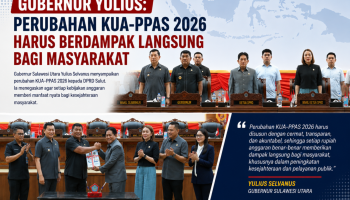 Gubernur Yulius: Perubahan KUA-PPAS 2026 Harus Berdampak Langsung bagi Masyarakat