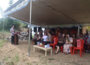 Caroll Senduk Letakkan Batu Pertama TK Negeri Tondangow, Anggaran Tembus Rp1,6 Miliar