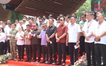 Caroll Senduk Hadiri Ibadah Syukur HUT ke-64 Pria/Kaum Bapa Sinode GMIM di Tondano