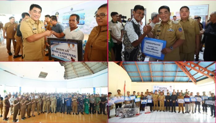 Kunjungi Talaud dan Sangihe, Gubernur Yulius Salurkan Bantuan bagi Warga Pulau Terluar