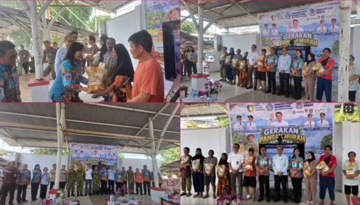 GPM Serentak Nasional di Manado, Gubernur Yulius Dorong Stabilitas Harga dan Daya Beli Masyarakat