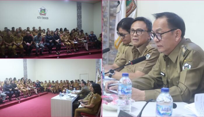 Wali Kota Tomohon Perintahkan Percepatan Pendapatan Daerah dan Penguatan Pelayanan Publik
