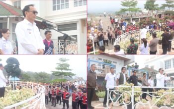 Karhutla Gunung Lokon, Caroll Senduk Tetapkan Tanggap Darurat dan Percayakan Kendali Operasi kepada Kapolres Tomohon