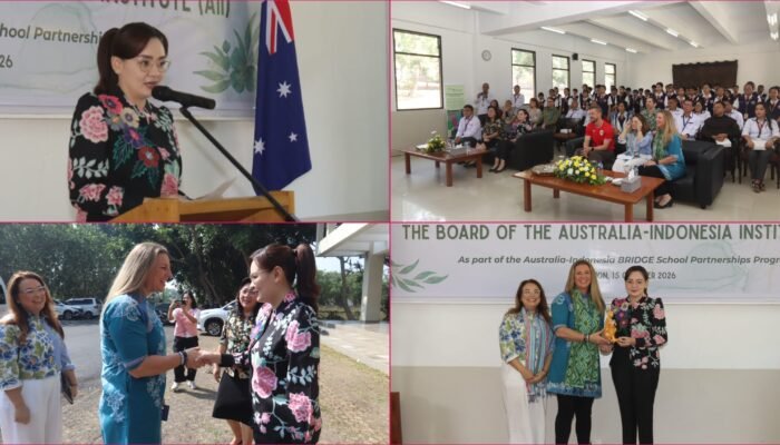 Terima Delegasi Australia di SMP Lokon St. Nikolaus, Sendy Rumajar: Perkuat Persahabatan dan Kemitraan Pendidikan