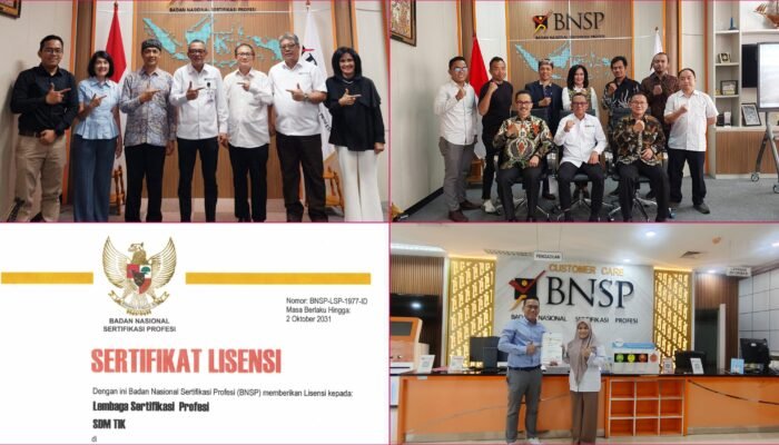 LSP SDM TIK Resmi Memperoleh Perpanjangan Lisensi BNSP hingga 2031, Siap Perkuat Sertifikasi Kompetensi SDM TIK Nasional