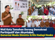 Wali Kota Tomohon Dorong Demokrasi Partisipatif dan Akuntabel, Generasi Muda Diminta Kritis Hadapi Hoaks